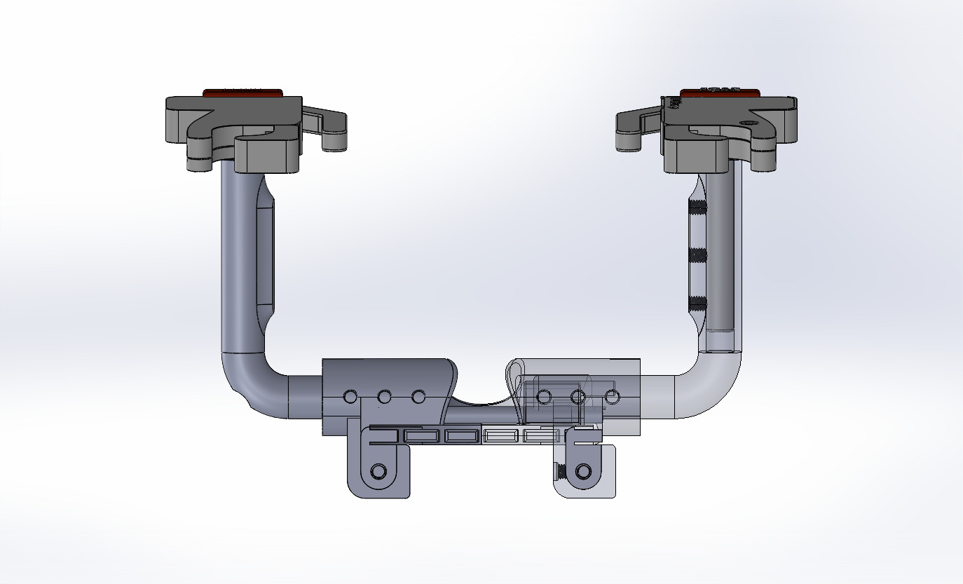 U-Clamp front elevation view